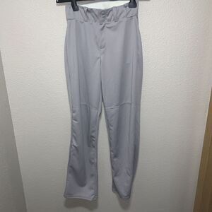 Alleson Athletic Men’s Baseball Pants Size S Gray